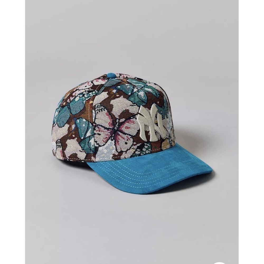 American Needle Brooklyn Eagles Jacquard Carpet Bag Hat Blue Color